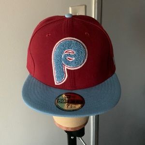 New Era Philadelphia Philly Fitted Cap 7 5/8